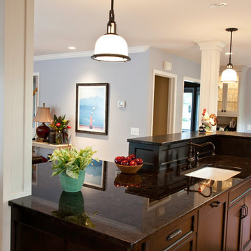 Transitional Traditional Kitchen with Southern Flair