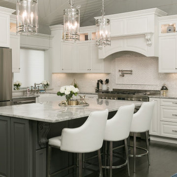 Transitional White and Gray