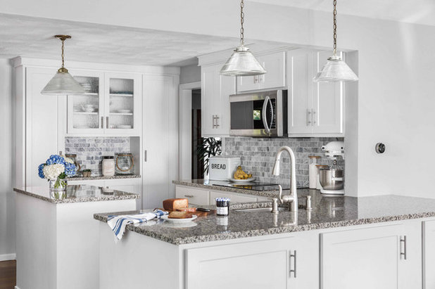 Image showcasing Before and After: 5 Kitchen Makeovers in 200 to 245 Square Feet