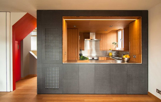 Contemporary Kitchen by Bradley Van Der Straeten