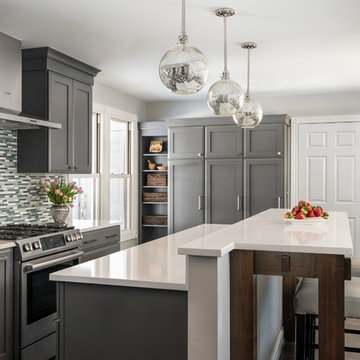 Troy Transitional Family Friendly Kitchen Remodel