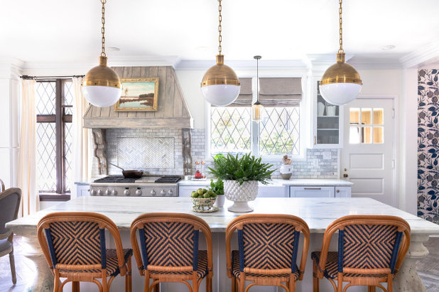 American Traditional Kitchen by Tiffany Skilling Interiors
