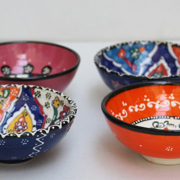 Turkish Ceramic Bowls, Iznik Ceramic Bowls