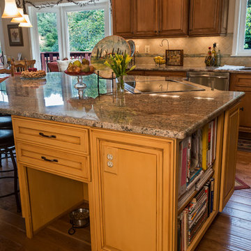 Tuscan kitchen designed for a cook