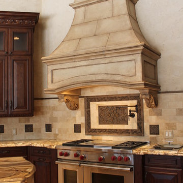 Tuscan Stone Range Hood