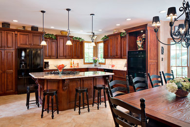 Tuscan themed kitchen remodel