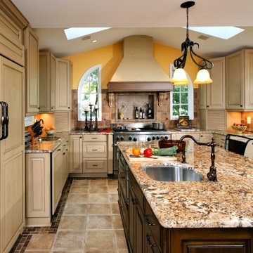 Tuscany Influenced Kitchen Design