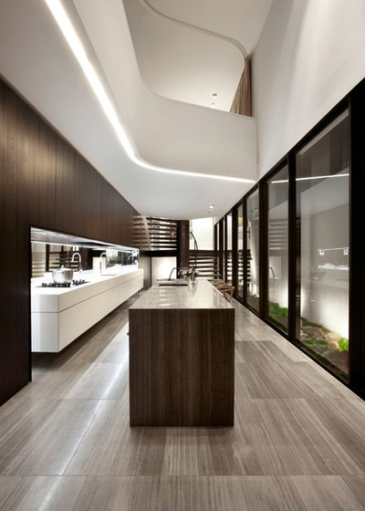 Contemporary Kitchen by Smart Design Studio