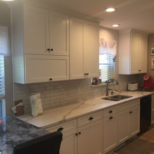 Contemporary kitchen ideas - Example of a trendy kitchen design in Dallas