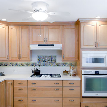 Two Generation Kitchen Remodel - From Outdated to Transitional