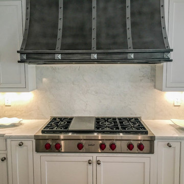 Two Island Kitchen featuring Acid Washed Hood & Top