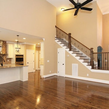 Two Story Family Room and Foyer