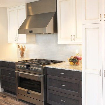 Two Tone Cabinet Layout