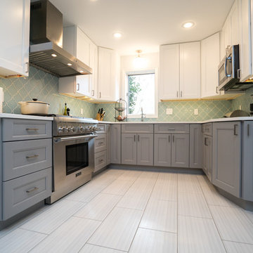 Two Tone Kitchen Cabinets