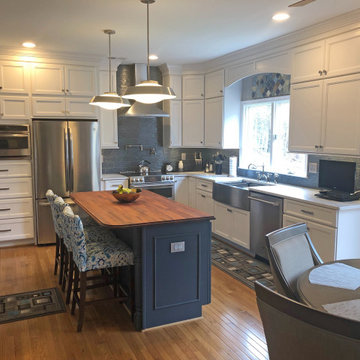 Two-Tone Kitchen Design in Bowie