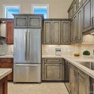 Two Tone Kitchen Full Remodel