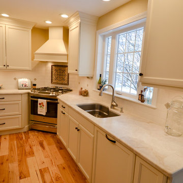Two tone traditional kitchen in Amherst NH