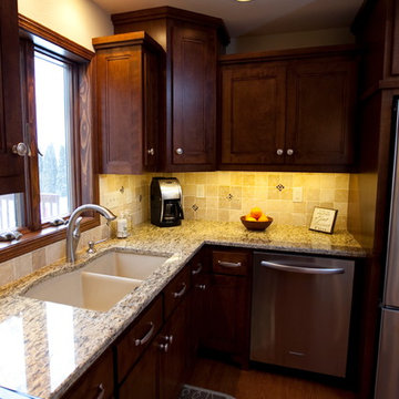 Two-Tone Traditional Kitchen