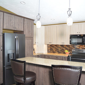 Two-Toned Kitchen in Holt, MI