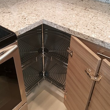U-shape Kitchen Fable High Gloss White (Miami)