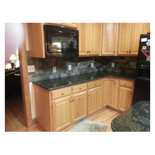 Uba Tuba Granite Countertops - Traditional - Kitchen - Charlotte - by  Fireplace & Granite Distributors | Houzz