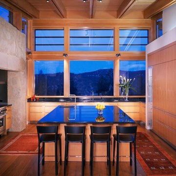 Unique Modern Kitchen in the Mountains