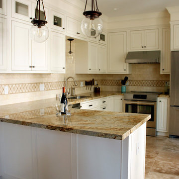 Update with Showplace Inset Cabinetry in Traditional Kitchen