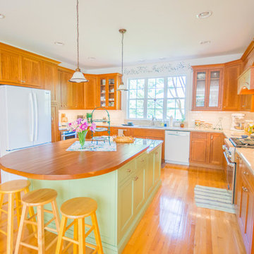 Upgraded Traditional Kitchen Renovation In Purcellville, Virginia