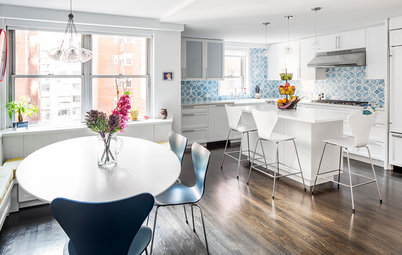 Houzz Tour: Cool Blues and a Streamlined Design