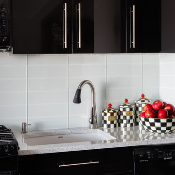 Upper East Side Transitional Apartment: Kitchen Detail