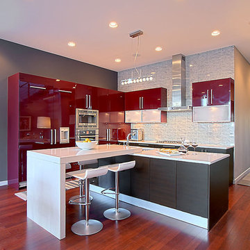 Upscale, Luxurious and Contemporary Kitchen in Chicago's River North. Sorry fol