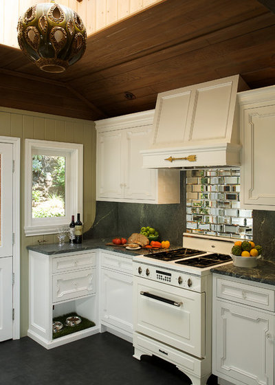 Rustic Kitchen by Shannon Ggem Design