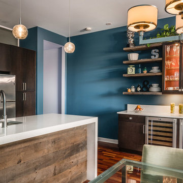 Urban Galley Kitchen & DryBar