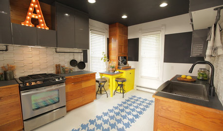 Mixing Vintage and Modern in an Urban Family Kitchen