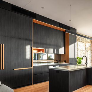 Photo of a contemporary kitchen in Wollongong.