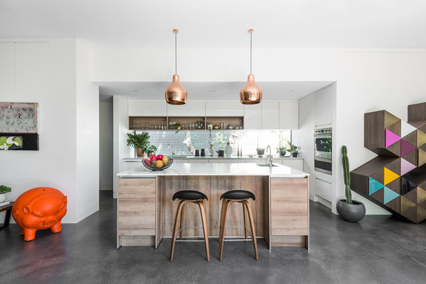 Contemporary Kitchen by Reside Studio