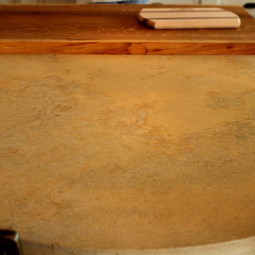 Valder Stone Countertop is Thick and Offers Texture and Warmth