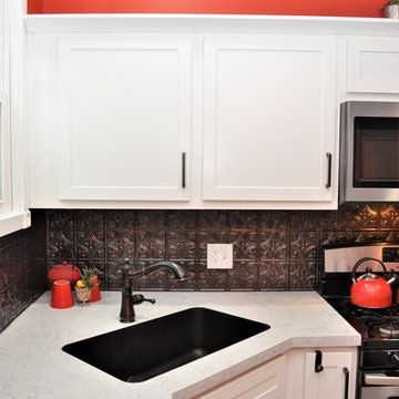 Valparaiso IN, Kountry Wood Products White Kitchen, Drastic Before and After
