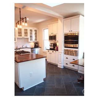 Van Ness, NW Washington DC | Bright Copper Countertop Kitchen ...