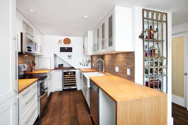 Transitional Kitchen by Alair Homes Vancouver