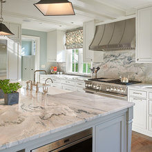 Love the granite & dove white color combination