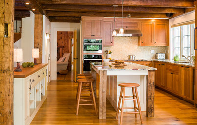 New This Week: Rustic Wood Beams Wow in 4 Kitchens
