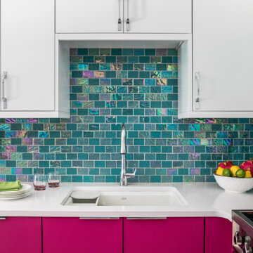 Vibrant Kitchen Remodel