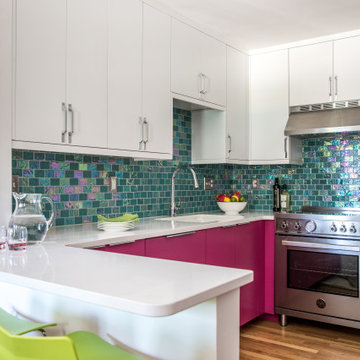 Vibrant Kitchen Remodel