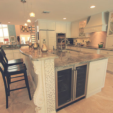 Vickie's Beautiful Kitchen made to perfection by AmeriCabinets