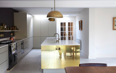 Kitchen of the Week: Colour and Copper in a Unique Essex Kitchen