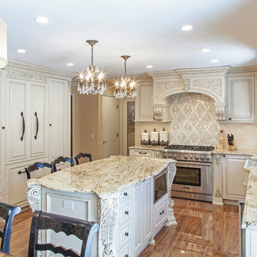 Victorian White Custom Kitchen