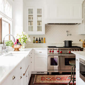 Victorian White Kitchen
