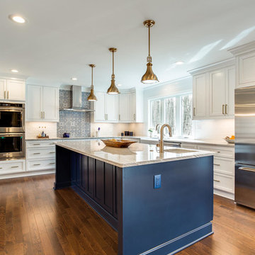 Vienna Transitional Kitchen & First Floor