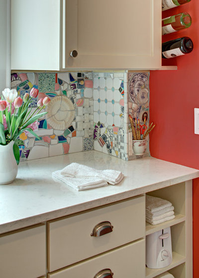 Eklektisk Køkken by Tracey Stephens Interior Design Inc